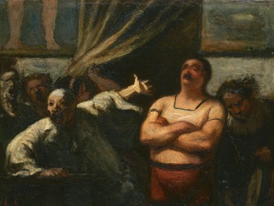 El hombre fuerte de Honoré Daumier